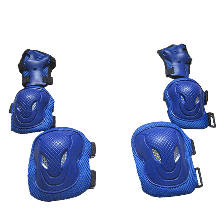 Safety Protection Set for Hands and Legs, SK326 Blue